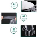 100pcs Disposable Gloves PE Gloves for Food Test Beauty Salon Dentistry Cleaning Protective Gloves