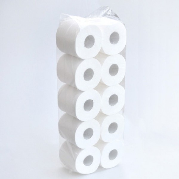 Large Capacity 10 Rolls Domestic Use 4-Layer The Original Wood Pulp Paper Towel