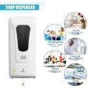 Fengjie Bathroom Touchless Hand Soap Machine Hospital School Wall-mounted Sanitizer Spray