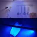 USB Rechargeable UV Lamp Touch Switch Portable Ultraviolet Light Aluminum Tube Rechargeable Battery