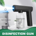 Outdoor Indoor Disinfection Gun, Handheld Blue Light Wireless Portable Rechargeable Nano Atomizer  Large Capacity ULV Electric S