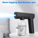 Outdoor Indoor Disinfection Gun, Handheld Blue Light Wireless Portable Rechargeable Nano Atomizer  Large Capacity ULV Electric S