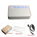 Household UV Sterilizer Box LED UV Light Disinfect Box High-Power UV Tube 99.9% Sterilizing Rate Mask Sanitizer Cleaner Multi-fu