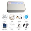 Household UV Sterilizer Box LED UV Light Disinfect Box High-Power UV Tube 99.9% Sterilizing Rate Mask Sanitizer Cleaner Multi-fu