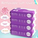 Baby Cotton Wipes Cotton Wipes Removable Makeup Wipes Wet and Dry Dual Use Soft Towel