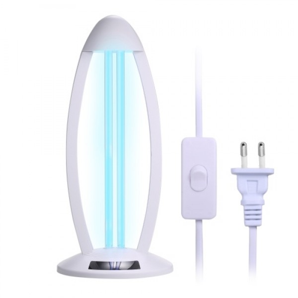 UV+ Ozone Sterilizat-ion Lamp Dis-infection Lamp UV Light Mites Deodorizer Germi-cidal Ultraviolet Sterili-zer Light Tube Bulb E