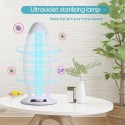 UV+ Ozone Sterilizat-ion Lamp Dis-infection Lamp UV Light Mites Deodorizer Germi-cidal Ultraviolet Sterili-zer Light Tube Bulb E