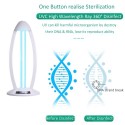 UV+ Ozone Sterilizat-ion Lamp Dis-infection Lamp UV Light Mites Deodorizer Germi-cidal Ultraviolet Sterili-zer Light Tube Bulb E