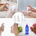 4 Pack 30ml Spray Bottles Fine Mist Transparent Empty Plastic Spray Bottles Refillable Bottle Perfume Atomizer Container for Ess