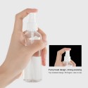 4 Pack 30ml Spray Bottles Fine Mist Transparent Empty Plastic Spray Bottles Refillable Bottle Perfume Atomizer Container for Ess