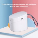 Mini Portable UV Sterili-zer Box Mask Toothbrush Ultraviolet Disin-fection Box