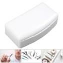 Nail Art Tool Plastic S-terilizer Box Tray Cleaning S-terilization Storage Box Case Cleaner Disin-fection Container