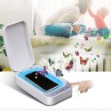 A01 Phone UV Sterilizer Multifunctional 6inch Cell Phone Disinfector UV Disinfection Sanitizer Box