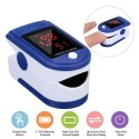 2PCS Fingertip Clip Pulse Oximeter L-ED Display Mini SpO2 Monitor Oxygen Saturation Monitor Pulse Rate Measuring Mini Portable f