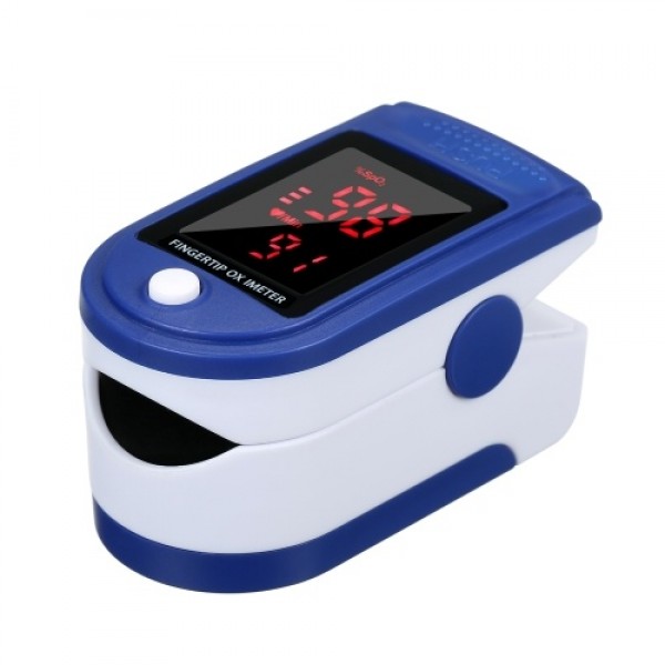 2PCS Fingertip Clip Pulse Oximeter L-ED Display Mini SpO2 Monitor Oxygen Saturation Monitor Pulse Rate Measuring Mini Portable f