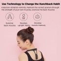 Hipee Posture Trainer and Corrector Smart Posture Correction Device Real-time Scientific Back Posture Monitoring Strapless Back 