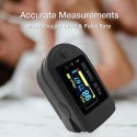 TFT Display Fingertip Oximeter B-lood Oxygen Pulse Rate Monitor Portable Family Travel Oximeter