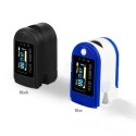 TFT Display Fingertip Oximeter B-lood Oxygen Pulse Rate Monitor Portable Family Travel Oximeter