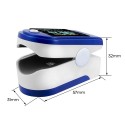 TFT Display Fingertip Oximeter B-lood Oxygen Pulse Rate Monitor Portable Family Travel Oximeter