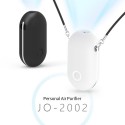 Wearable Air Purifier Necklace Personal Hanging Necklace with Negative Ion Air Freshener USB No Radiation for Adults Kids Black