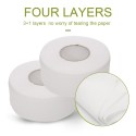 Toilet Paper Roll Paper White Indonesia Wood Pulp 4Layers 1 Pack 500g Eco-Friendly Recycled Paper Home Use Soft Professional Ser