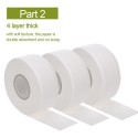 Toilet Paper Roll Paper White Indonesia Wood Pulp 4Layers 1 Pack 500g Eco-Friendly Recycled Paper Home Use Soft Professional Ser