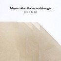 16 Coreless Rolls 4-Ply Wood Pulp Toilet Paper Natural Toilet Tissue Household Toilet Paper Thickened Kitchen Paper