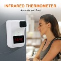 AI Infrared Thermometer Three Installations Two Power Supply Six Languages °C/°F Body/Object Temperature Alarm Temperature Can b