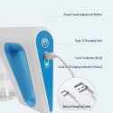 Nano Atomizer Sprayer Wireless Blue Light Handheld Rechargeable Disinfectant Fogger Machine 300ml/11oz Capacity 2 Levels Adjustm