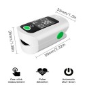 Fingertip Pulse Oximeter Blood Oxygen Saturation  SpO2  &amp; PR Monitor 8S Quick Measure,Pulse Rate Measurement Meter for Home 