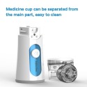 Ultrasonic Nebulizer Handheld Mesh Atomizer Portable Nebulizer Machine Breathing Steamer Inhaler Sprayer