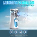 Ultrasonic Nebulizer Handheld Mesh Atomizer Portable Nebulizer Machine Breathing Steamer Inhaler Sprayer