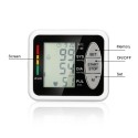 Wrist Electronic Sphygmomanometer Intelligent Electronic B-lood Pressure Monitor 99 Memory Groups