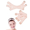 Extra Large Size Beige Face Mask 3D Face Liftting Device Facial Beauty Tool Face Thin Bandages Small V-shape Face Shaper