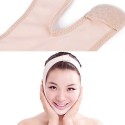 Extra Large Size Beige Face Mask 3D Face Liftting Device Facial Beauty Tool Face Thin Bandages Small V-shape Face Shaper