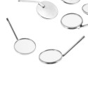 10pcs Dental Mouth Mirror 4# Reflector Odontoscope Dentist Equipment Stainless Steel Dental Mouth Mirror