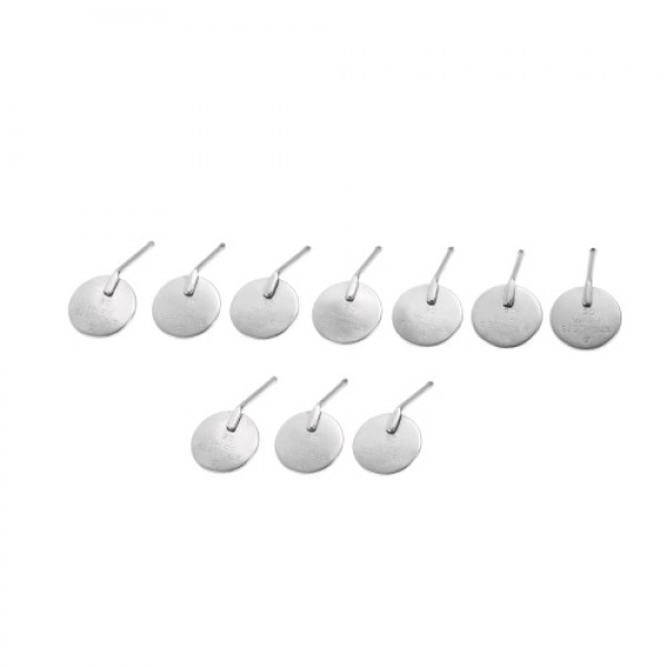 10pcs Dental Mouth Mirror 4# Reflector Odontoscope Dentist Equipment Stainless Steel Dental Mouth Mirror