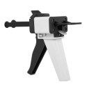 Dental Impression Mixing Dispensing Universal Dispenser Gun Silicon Rubber Dispenser Gun1:1 /1:2 50ml