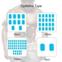 1 Packs 2 PCS Hydrogel Abdominal Gel stickers Fitness Equipmen Special Abdomen Machine Sticker