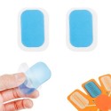 1 Packs 2 PCS Hydrogel Abdominal Gel stickers Fitness Equipmen Special Abdomen Machine Sticker