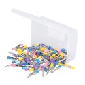 100Pcs/Box Dental Nylon Polishing Brush Latch Flat Prophy Cup Brush Polisher Colorful Dental Lab Tool