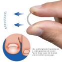 Ingrown Toenail Correction Kit Toenail Treatment Nail Glue Toenail Straightening Patch Pusher Lifter Recover Foot Correction Too