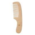 2Pcs Baby Hair Brush Comb Set Newborn Hairbrush Kit Infant Comb Soft Wool Hair Wooden Handle Scalp Massage