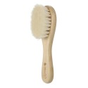 2Pcs Baby Hair Brush Comb Set Newborn Hairbrush Kit Infant Comb Soft Wool Hair Wooden Handle Scalp Massage