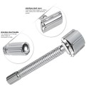 Stainless Steel Double Edge Safety Razor with Stainless Steel 20pcs Blades Traditional Men's Double-edge Shaving Razor Set