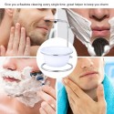 2 in 1 Men's Shaving Kit Shaving Brush Holder + Soap Bowl Male Beard Shaving Soap Bowl Shaving Stand Male Shaving Tool Set