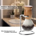 Stainless Steel Shaving Holder Stand for Shaving Brush Bowl Shaving Tool Organizer