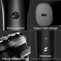 SEP S1 Electric Shaver for Men's Razor with 3D Floating Detachable Cutter Head Pop-up Sideburn Trimmer Smart Cordless Beard Trim