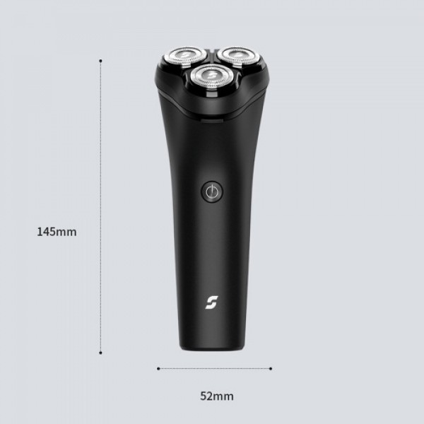 SEP S1 Electric Shaver for Men's Razor with 3D Floating Detachable Cutter Head Pop-up Sideburn Trimmer Smart Cordless Beard Trim