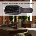 Men's Beard Brush Facial Hair Brush Shaving Comb Male Mustache Brush Solid Wood Handle